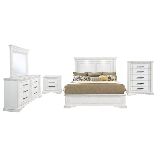 McKinney 5-piece Queen Bedroom Set Vintage White