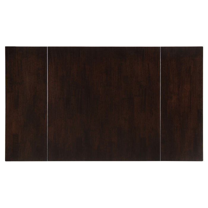 Kelso 3-piece Drop Leaf Dining Table Set Cappuccino and Tan