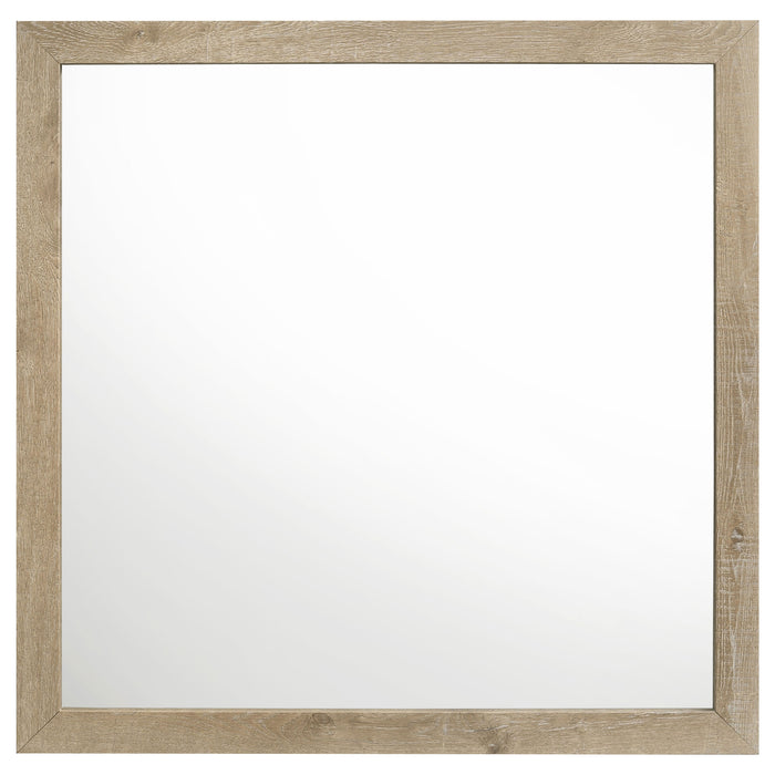 Oakglen 4-piece Eastern King Bedroom Set Weathered Oak