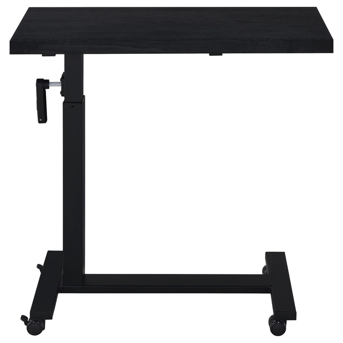 Westpark Height Adjustable Mobile Bedroom C-Table Black