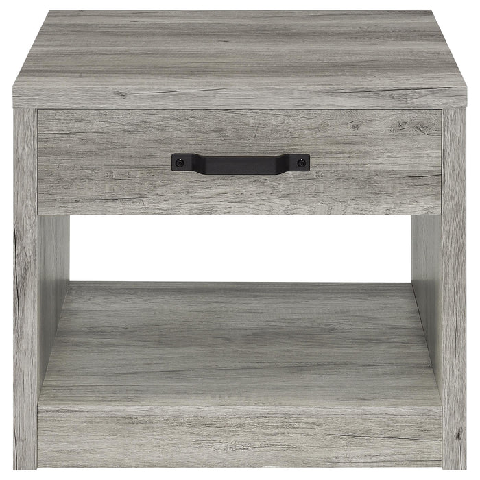 Felix 3-piece Coffee and End Table Set Grey Driftwood