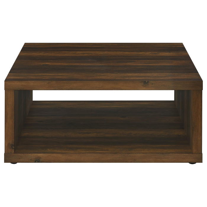 Frisco 3-piece Coffee and End Table Set Dark Pine