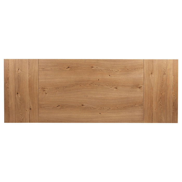 Middleton 9-piece Extension Leaf Dining Set Natural Brown