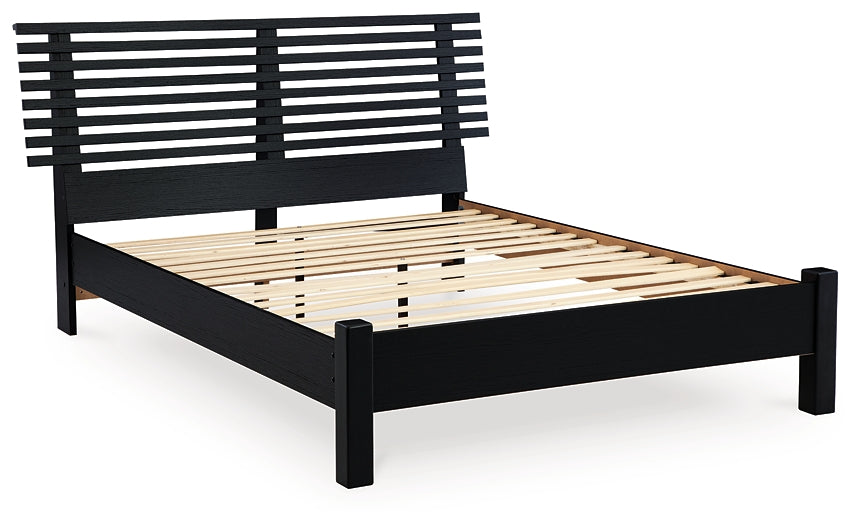Danziar Full Slat Panel Bed