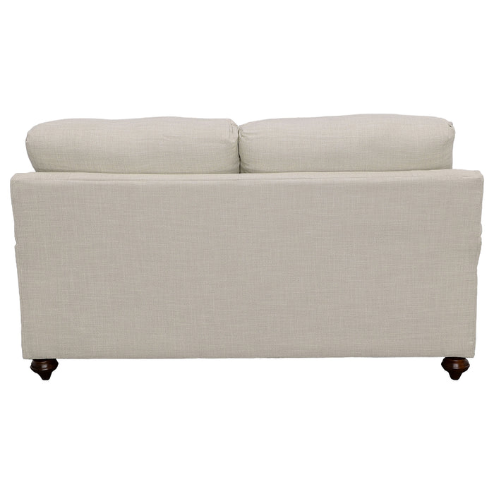 Glenn 3-piece Upholstered Sofa Set Light Grey and Blue