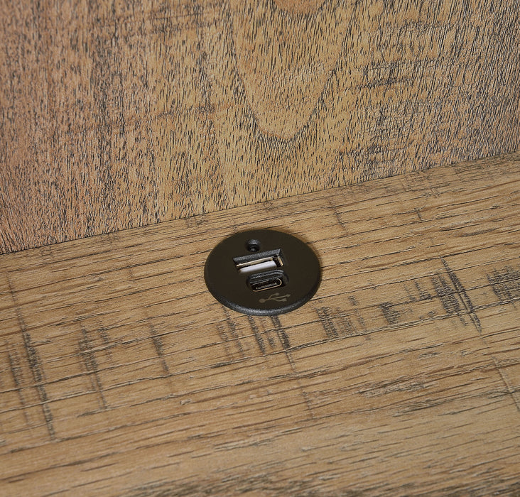 Westpark 3-piece Full Bedroom Set Bookcase Headboard Mango