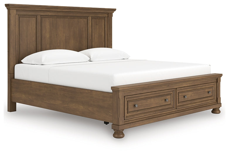 Feddinger King Panel Storage Bed