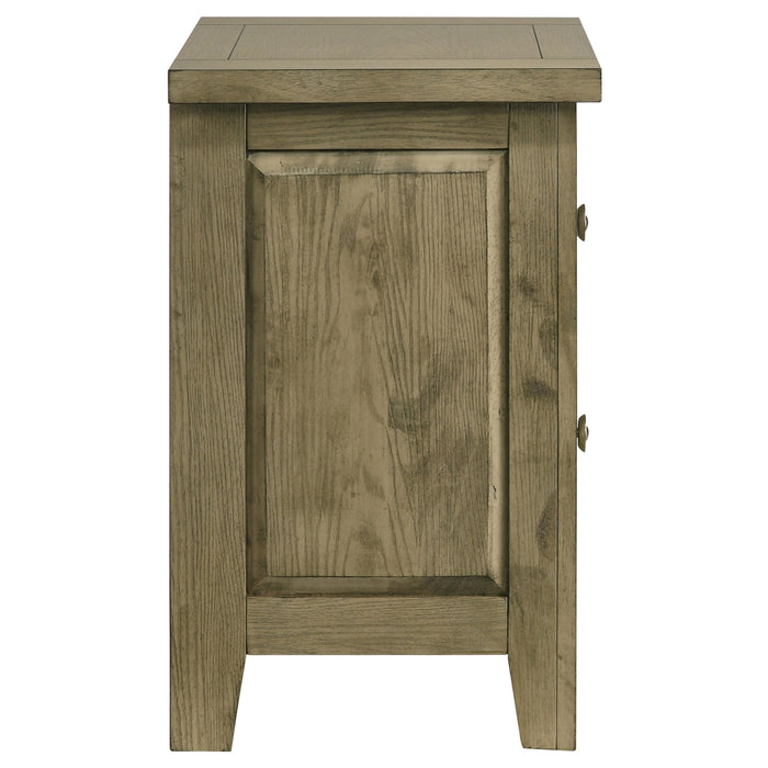 Hazlewood 2-drawer Nightstand Bedside Table Vineyard Oak