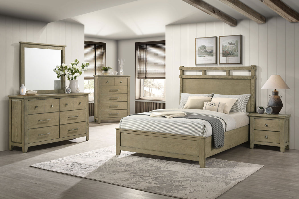 Hazlewood 6-drawer Bedroom Dresser Cabinet Vineyard Oak