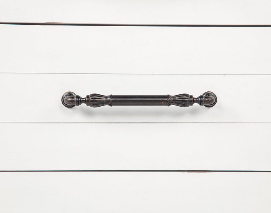 McKinney 6-drawer Bedroom Dresser with Mirror Vintage White