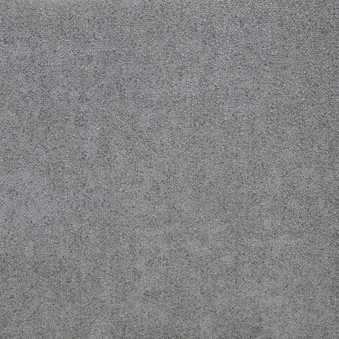 Rennes Upholstered Eastern King Wingback Platform Bed Grey