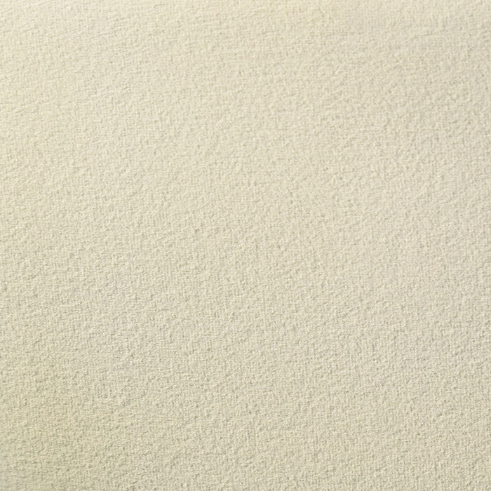 Evelyn Upholstered Queen Panel Platform Bed Ivory