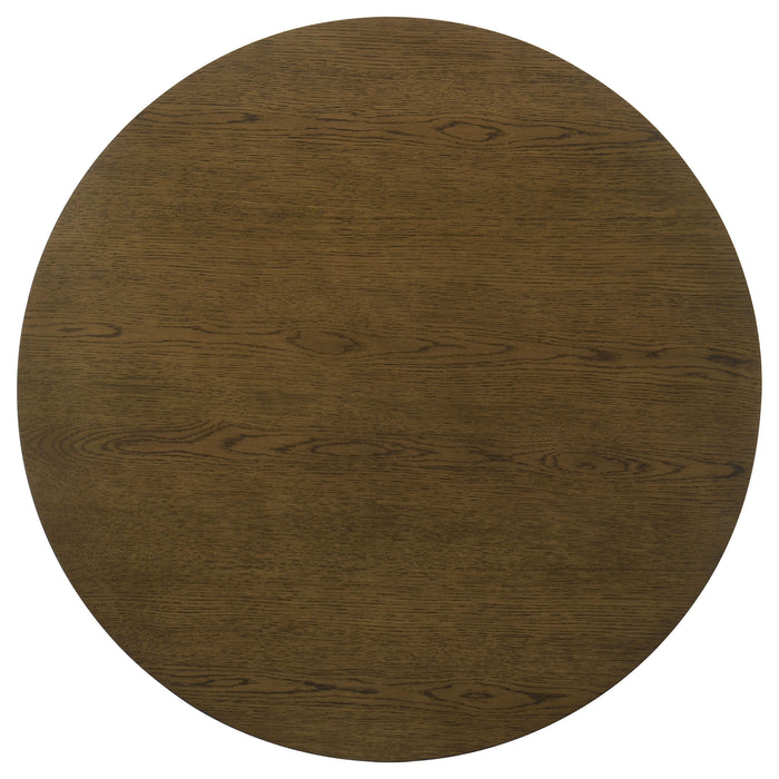 Ottowa 35-inch Round Wood Cocktail Coffee Table Brown