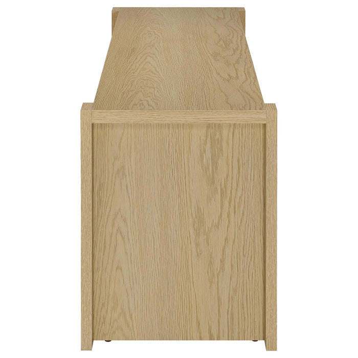 Laurelton 3-piece Entertainment Center TV Stand Light Oak