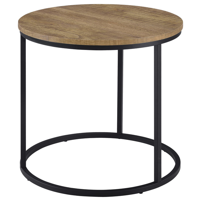 Lainey Round Occasional Side End Table Mango
