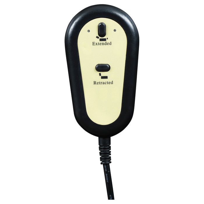 Armstrong Upholstered Power Lift Massage Recliner Ivory