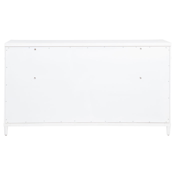 Gracemont 8-drawer Bedroom Dresser Cabinet White