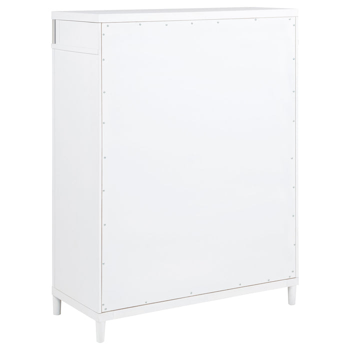 Gracemont 5-drawer Bedroom Chest of Drawers White