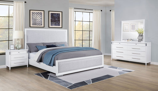 Gracemont 4-piece Eastern King Bedroom Set White