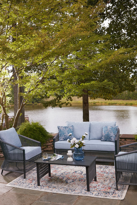 Bridges Beach Love/Chairs/Table Set (4/CN)